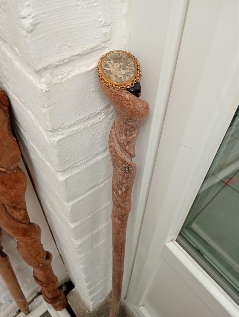 Kronkelige hengel van 99 cm, Diversen, Wandelstokken