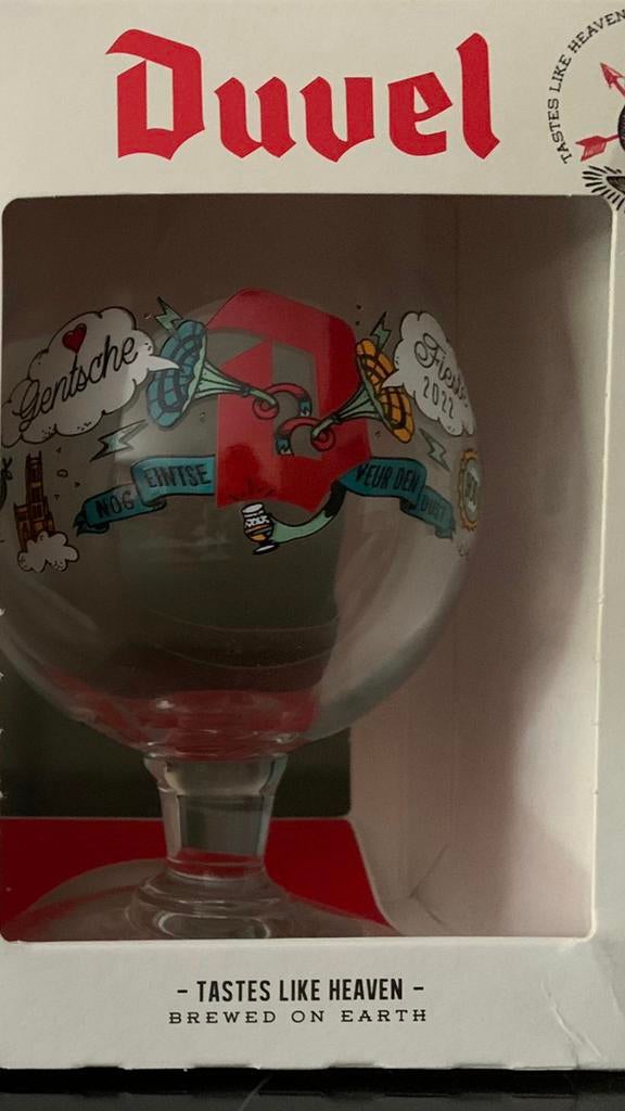 Duvel glas Gentse feesten 2022, Enlèvement ou Envoi, Neuf, Verre ou Verres, Duvel