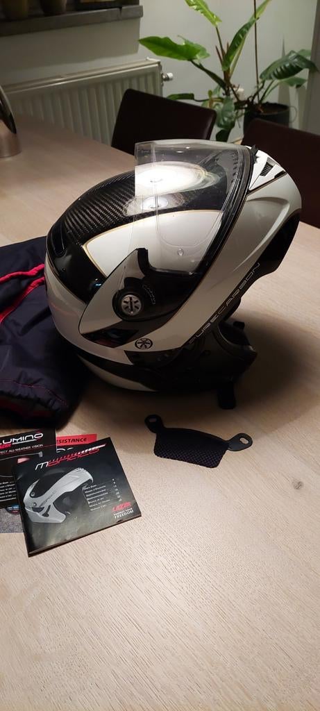 Lazer Monaco carbon systeemhelm, Lazer, Systeemhelm, Dames, Ophalen of Verzenden