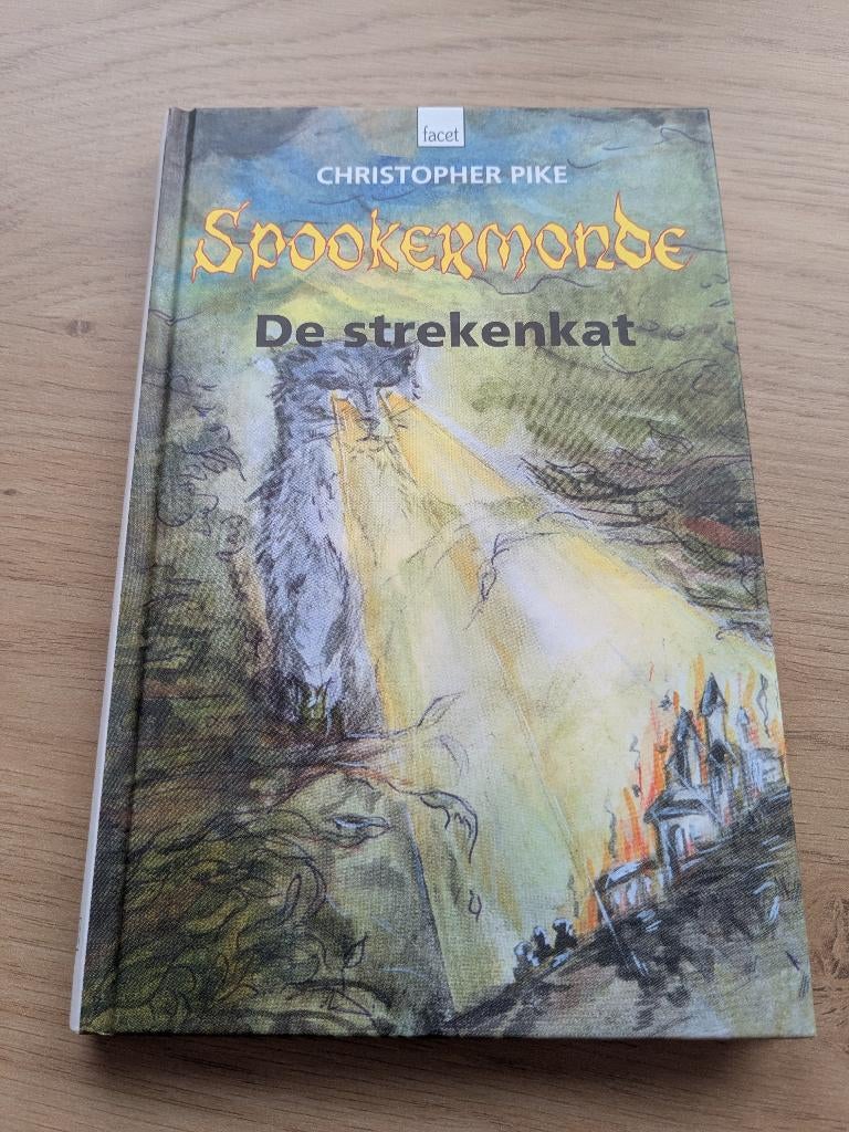 Spookermonde - de strekenkat - Christopher pike, Ophalen of Verzenden, Gelezen, Christopher pike, Fictie