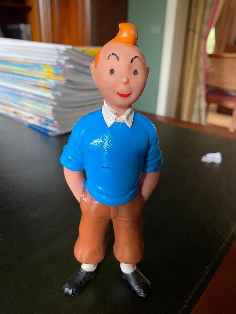 KUIFJE POPPEN KLEINE REEKS -  Kuifje, Verzamelen, Ophalen of Verzenden, Kuifje, Gebruikt, Beeldje of Figuurtje