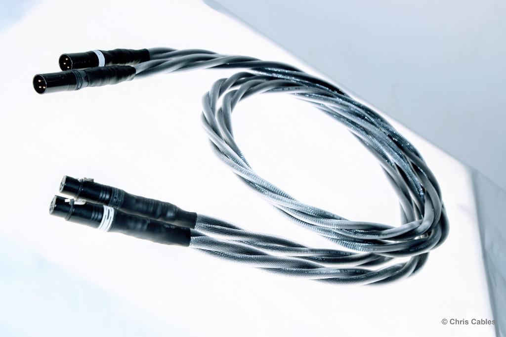 'World of Twist' audiophile XLR Interlink van Chris Cables, Audio, Tv en Foto, Audiokabels en Televisiekabels, Nieuw, Interlink-kabel