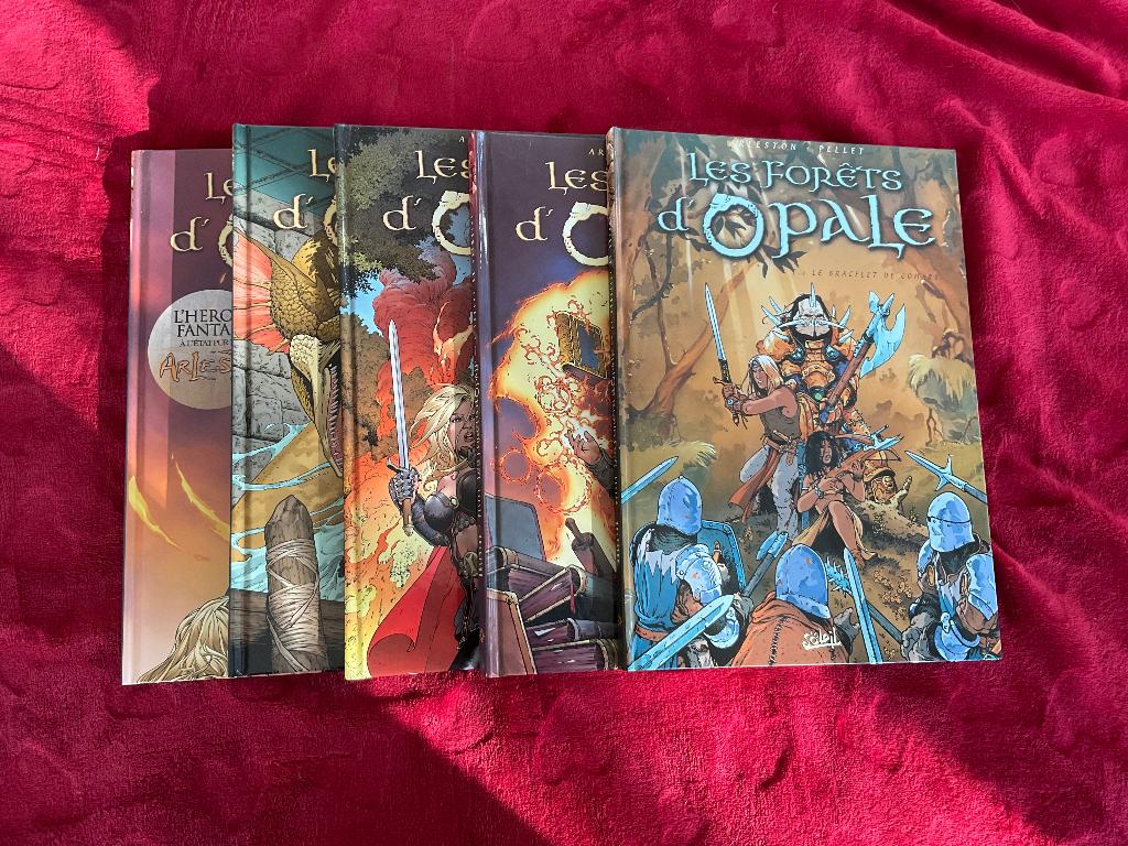 Les forêts d’Opale - Arleston Pellet BD neuf Tome 1 à 5, Enlèvement ou Envoi, Comme neuf