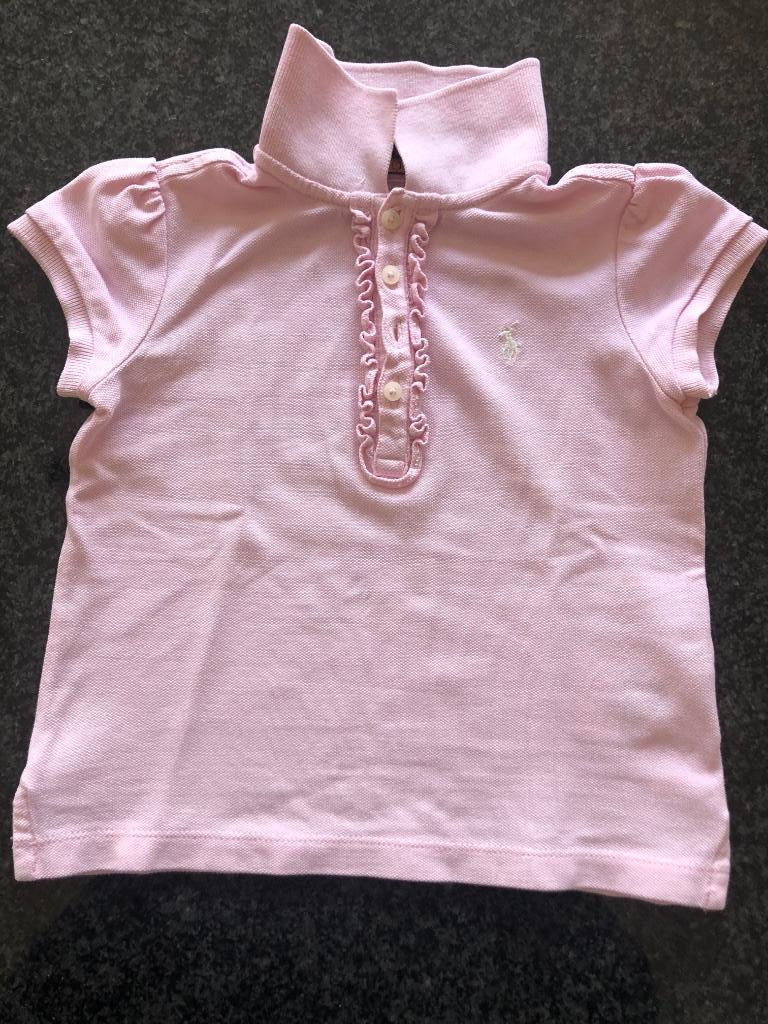 Polo Ralph Lauren 4j, Meisje, Ophalen of Verzenden, Zo goed als nieuw, Shirt of Longsleeve