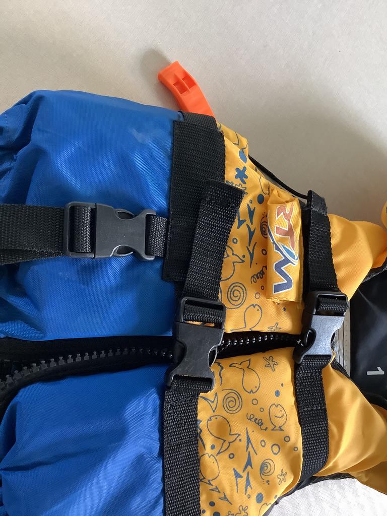 Gilet de sauvetage pour enfants, Enlèvement, Comme neuf