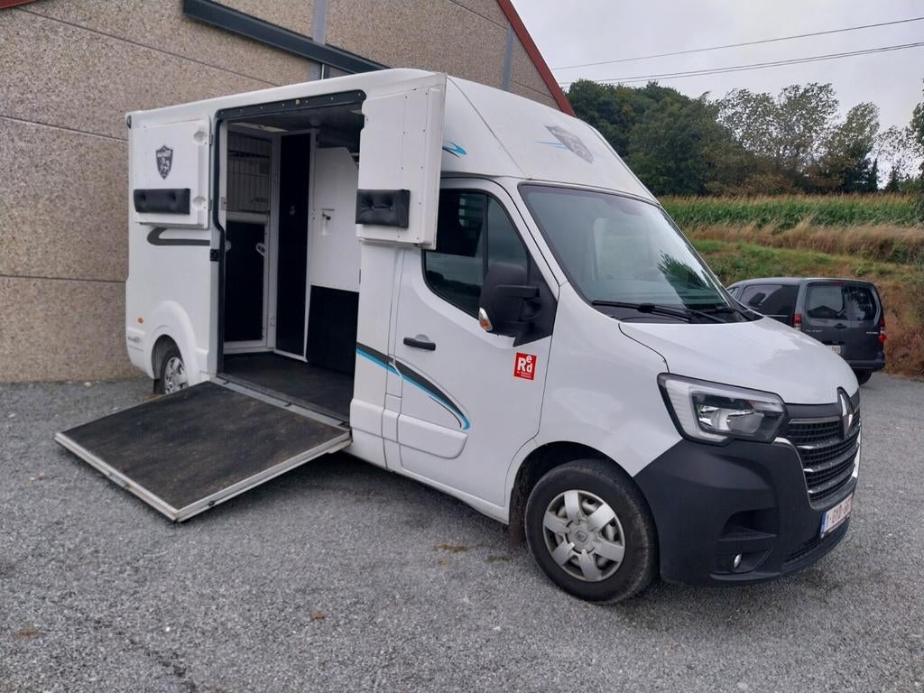 Paardencamionette te huur. Renault master., Dieren en Toebehoren, Paarden en Pony's | Trailers en Aanhangwagens, Ophalen
