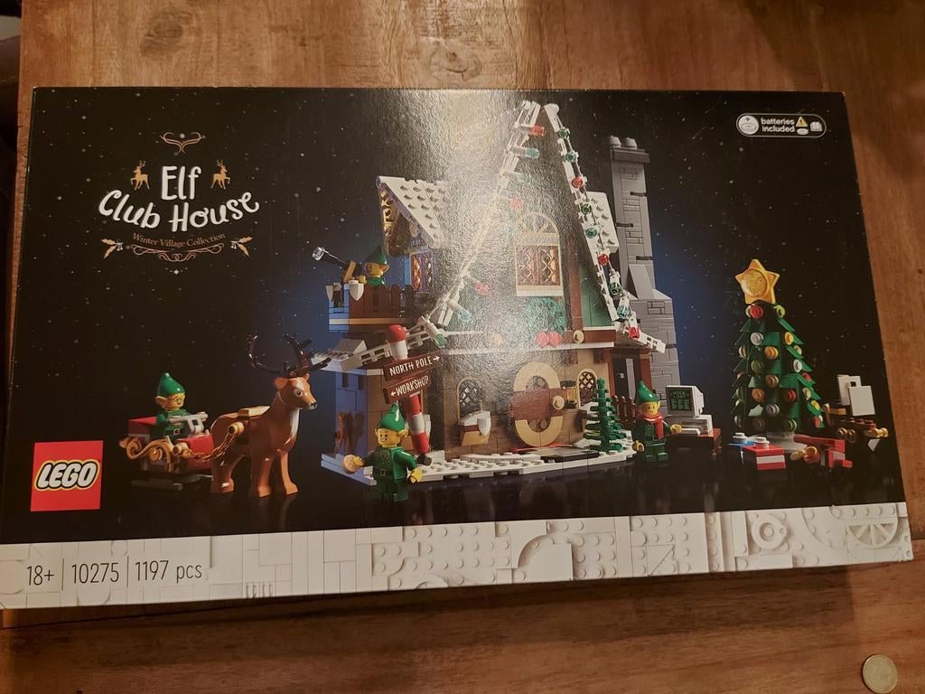 Lego kerst elfenhuisje 10275 NIEUW, Kinderen en Baby's, Ophalen of Verzenden, Lego