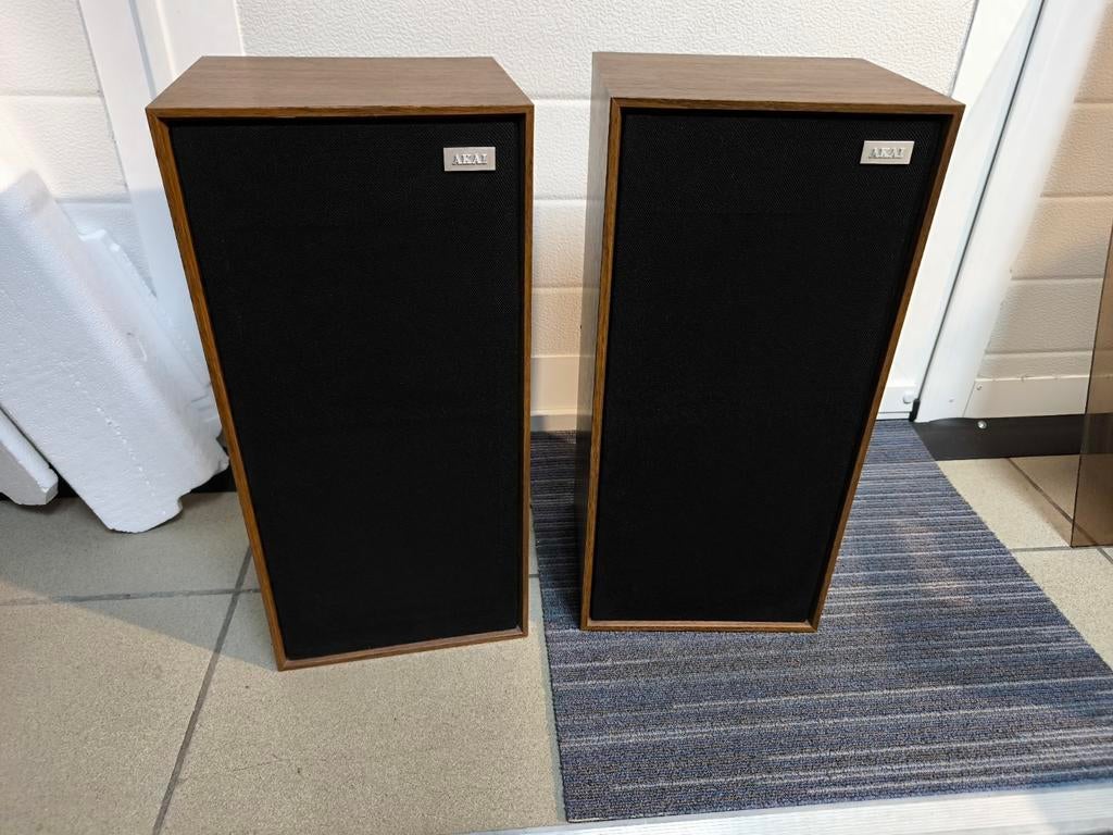 Akai ST-101 Stereo Loudspeakers (1973), Audio, Tv en Foto, Ophalen of Verzenden, Gebruikt