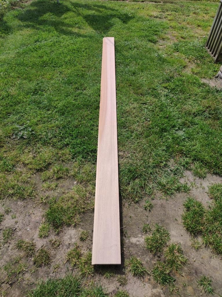 Boenselplank / stormplank meranti, Doe-het-zelf en Bouw, Hout en Planken, Ophalen, Nieuw