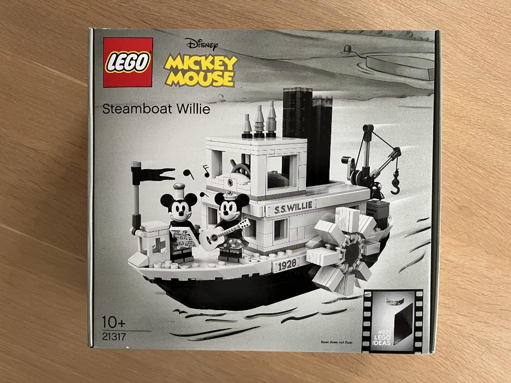 LEGO Disney 21317 Steamboat Willie | NEUF, Enfants & Bébés, Jouets | Duplo & Lego, Neuf, Lego, Ensemble complet, Enlèvement ou Envoi