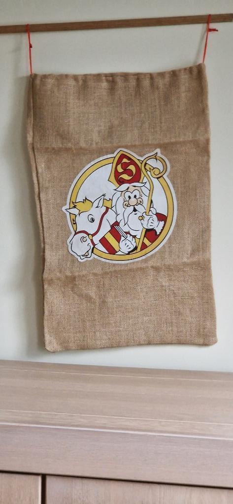 Sinterklaas jute zak, Enlèvement, Utilisé