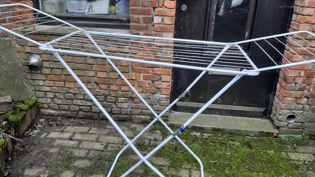 Séchoir pliable, env. 20 m, longueur de séchage, Jardin & Terrasse, Sèche-linge & Lave-linge, Enlèvement, Utilisé, Séchoir à linge