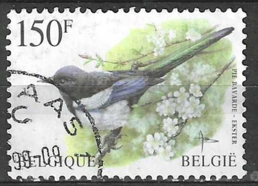 Belgie 1997 - Yvert 2696 /OBP 2697 - Buzin - Ekster (ST), Postzegels en Munten, Postzegels | Europa | België, Gestempeld, Voertuigen