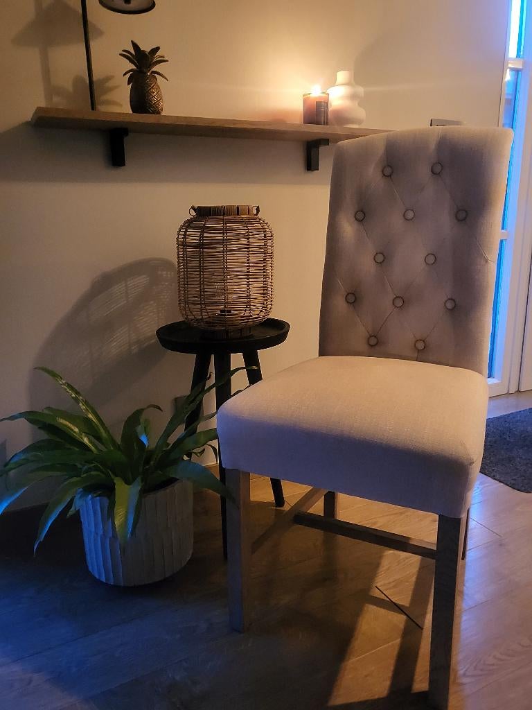 Ensemble six chaises, Maison & Meubles, Classique cottage, Autres couleurs, Comme neuf, Enlèvement