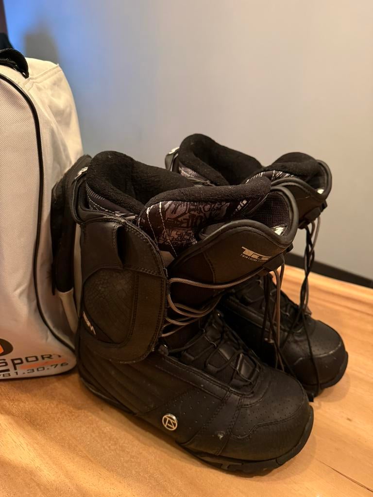 Snowboard schoenen / boots heren – NITRO Team TLS, Ophalen of Verzenden, Zo goed als nieuw, Schoenen