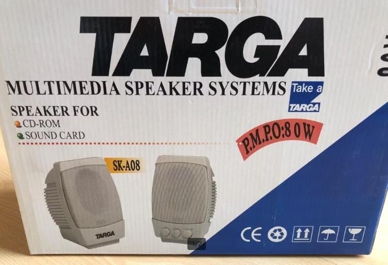 Targa SK-A08 pc luidsprekers (80W) (NIEUW), Ophalen, Nieuw, Audiokanaal 2, TARGA
