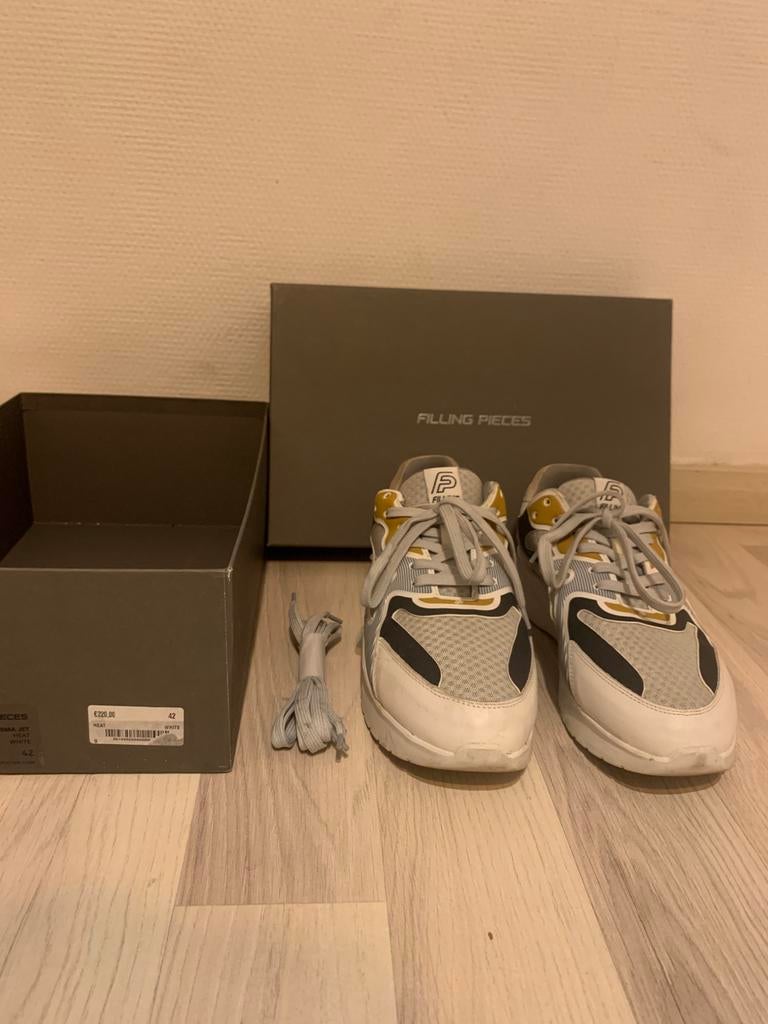 Filling Pieces Heren Sneakers Maat 42 – Nieuw, Ophalen, Wit, Zo goed als nieuw, Sneakers