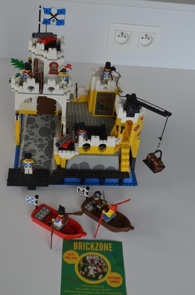Lego: nr. 6276 Eldorado Fortress., Ophalen of Verzenden, Zo goed als nieuw, Complete set, Lego