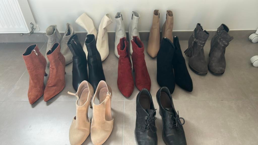 Pakket dameshakken maat 40, Ophalen, Zo goed als nieuw, Zwart