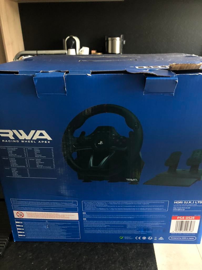 Playstation 4 stuur met spel formule 1, Ophalen, Gebruikt