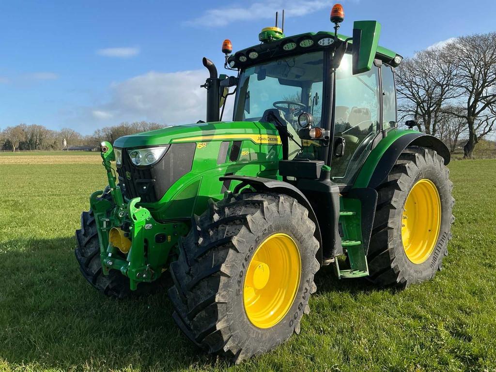 2023 John Deere 6R 150 Vierwielaangedreven landbouwtractor, Zakelijke goederen, Landbouw | Tractoren, Gebruikt, John Deere