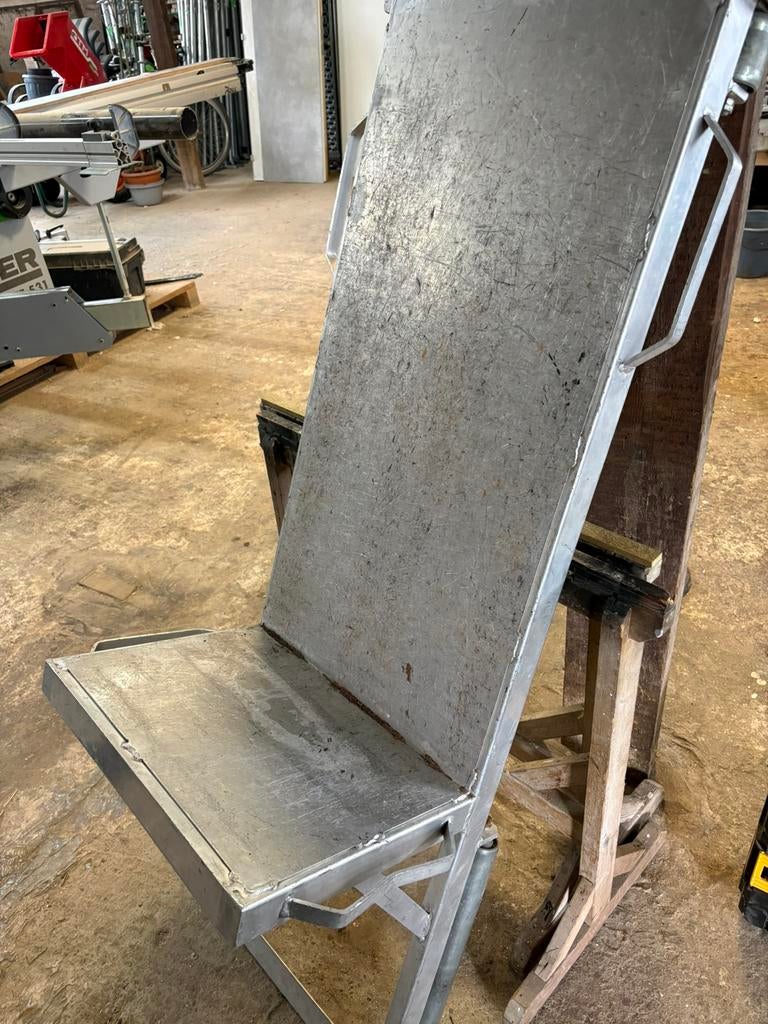 chariot à casseroles en aluminium, Enlèvement, Comme neuf