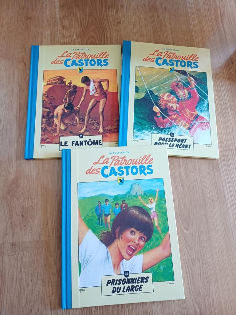 Bd la patrouille des castors 16/21/22, Plusieurs BD, Enlèvement ou Envoi, Comme neuf, Mitacq.