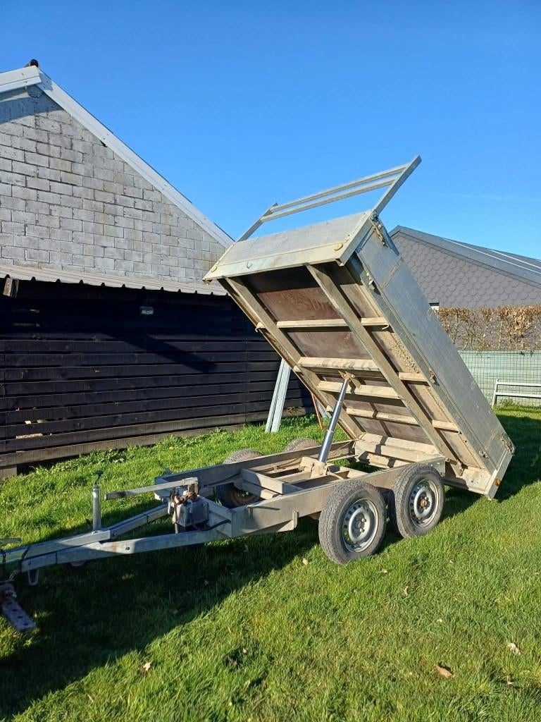 Remorque basculante 750kg, Enlèvement