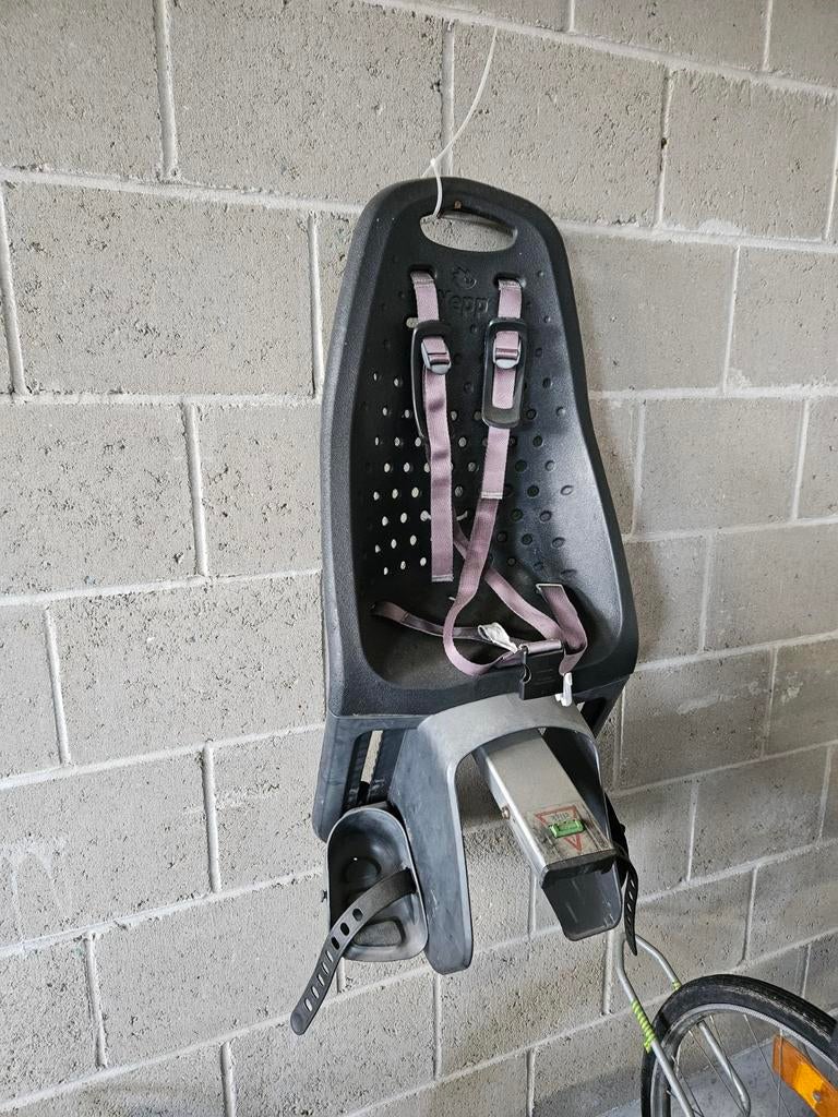 Yepp fietsstoeltje zwart, Vélos & Vélomoteurs, Enlèvement