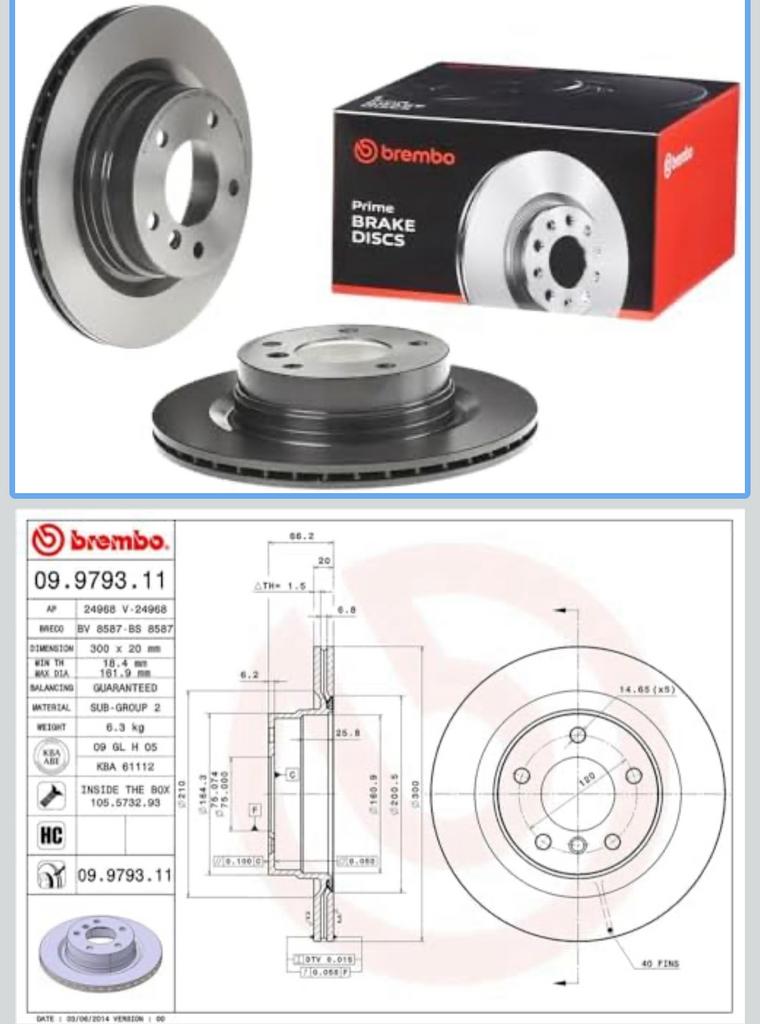 Disque de frein bmw, Enlèvement, BMW