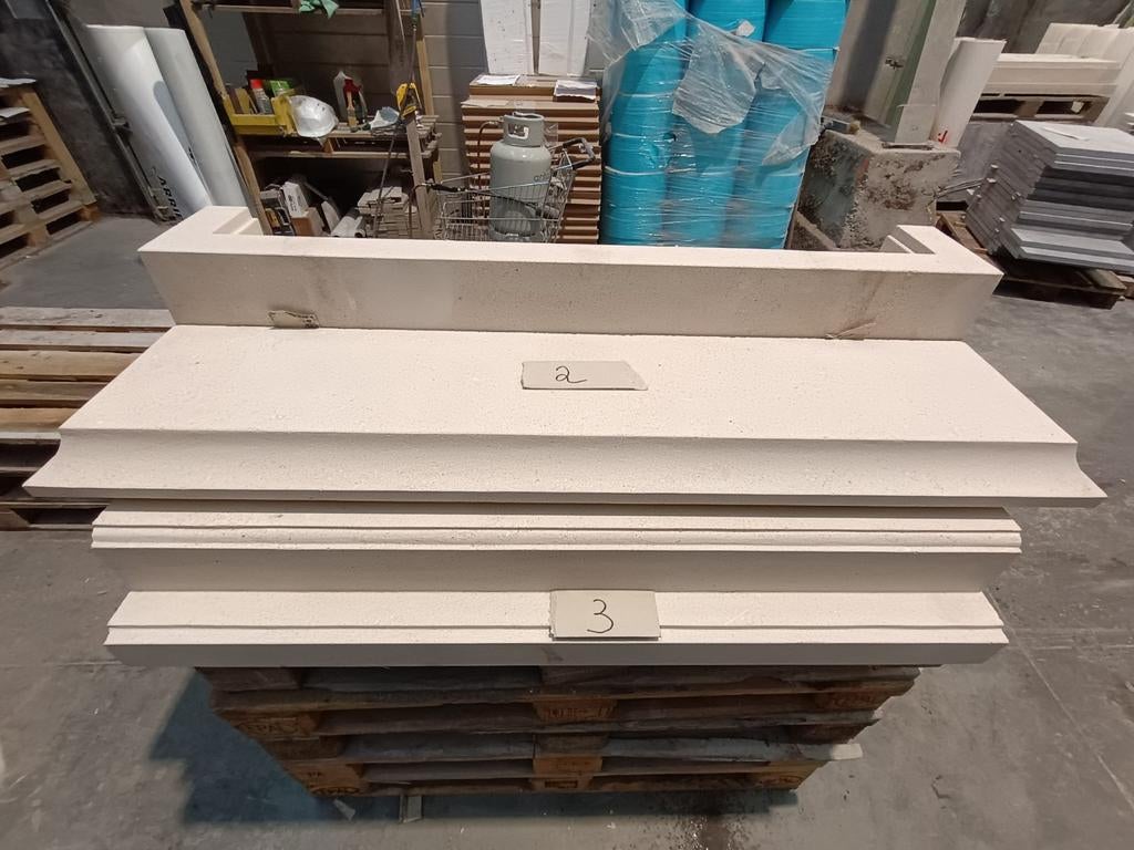 Encadrement de porte pierre de France, Enlèvement