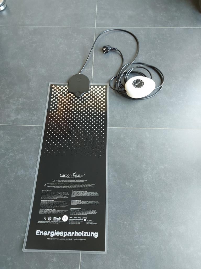 Chauffage au carbone par lit d'eau, Enlèvement ou Envoi