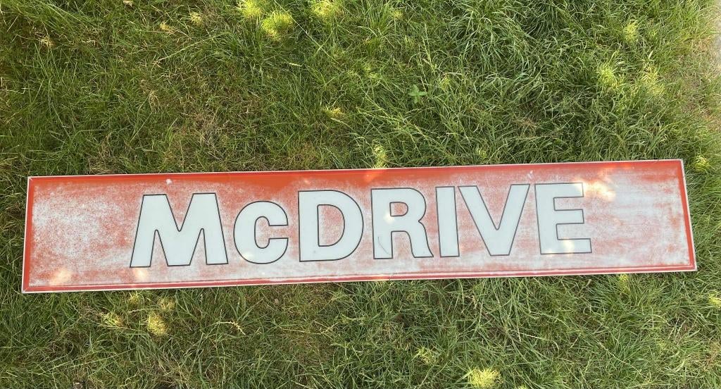 Panneau mcdonald's, Collections, Enlèvement, Utilisé, Panneau publicitaire