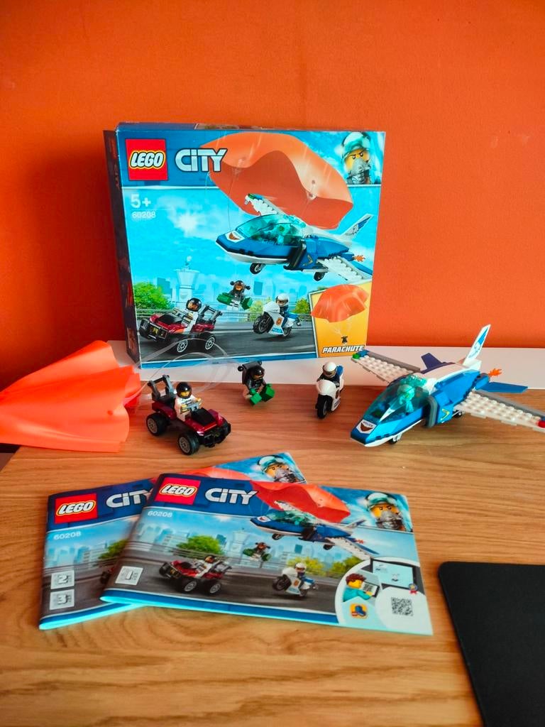 Lego City 60208 Poursuite en avion de police, Enfants & Bébés, Jouets | Duplo & Lego, Enlèvement ou Envoi, Lego