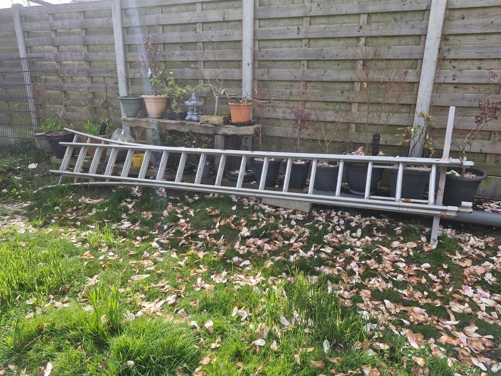 ladder 3 delen, Bricolage & Construction, Échelles & Escaliers, Enlèvement, Échelle