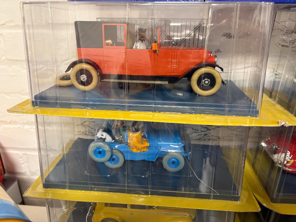 Kuifje auto’s 1/24 schaal, Ophalen of Verzenden, Kuifje, Nieuw, Beeldje of Figuurtje