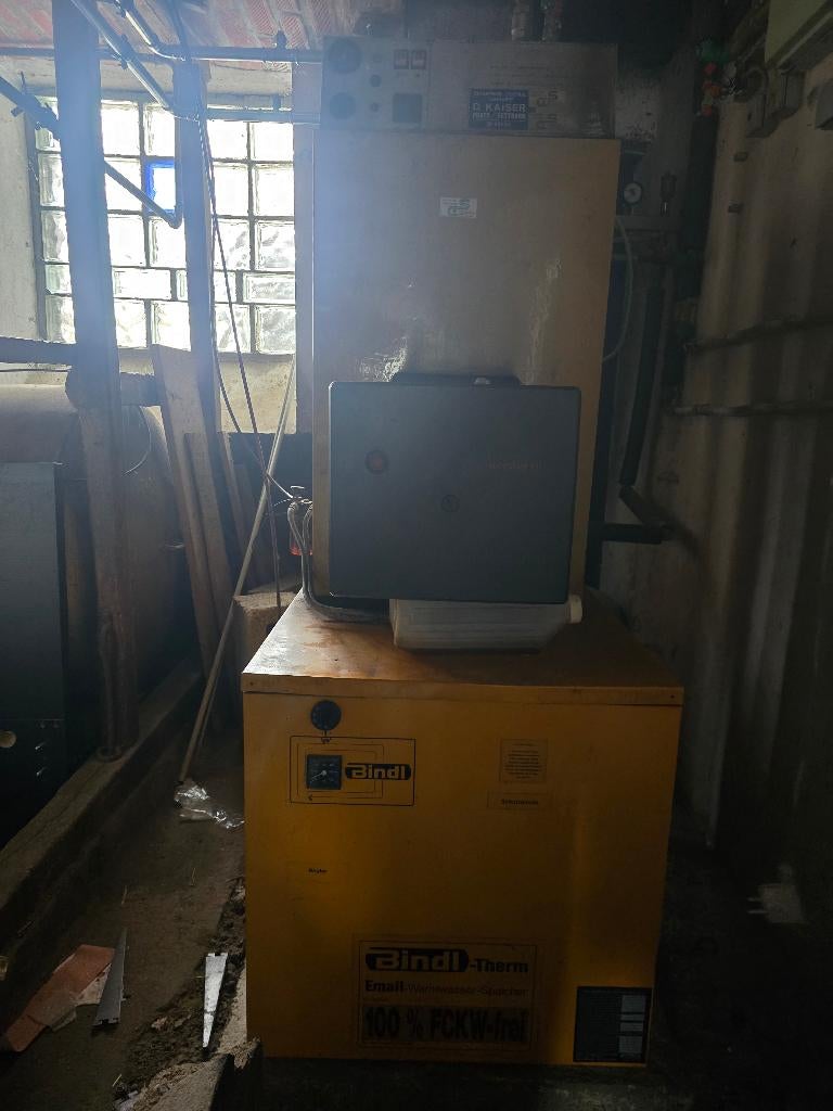 Olieketel uit 1996, Doe-het-zelf en Bouw, Chauffageketels en Boilers, Gebruikt, Onderdeel, Propaan of Butaan, 100 liter of meer