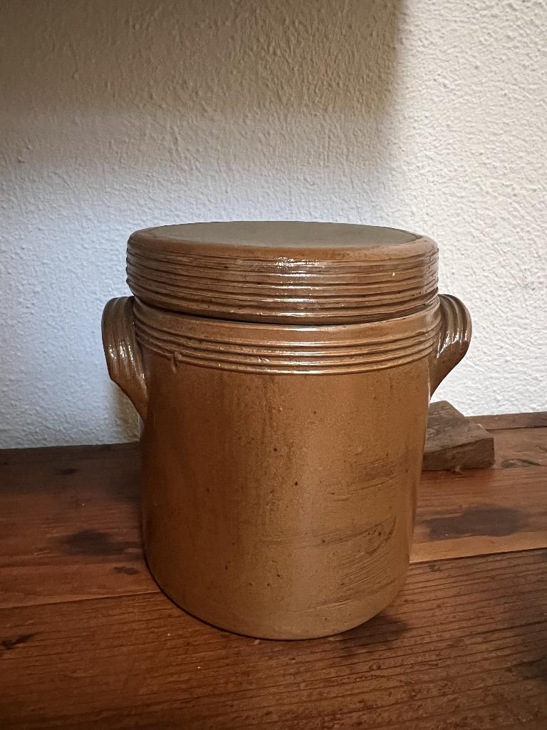 oude mosterdpot, Antiek en Kunst, Ophalen of Verzenden