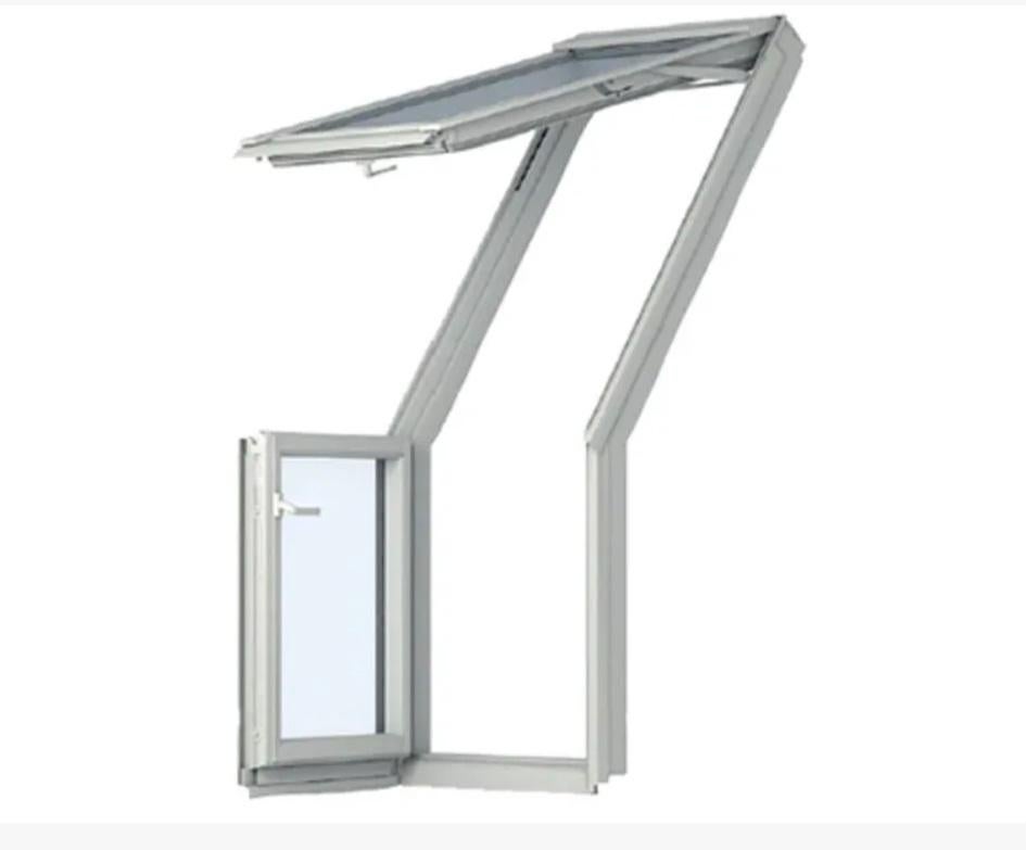 velux porte fenêtre terrasse + fenêtres latérales, Bricolage & Construction, Enlèvement, Moins de 80 cm, Double vitrage, Utilisé