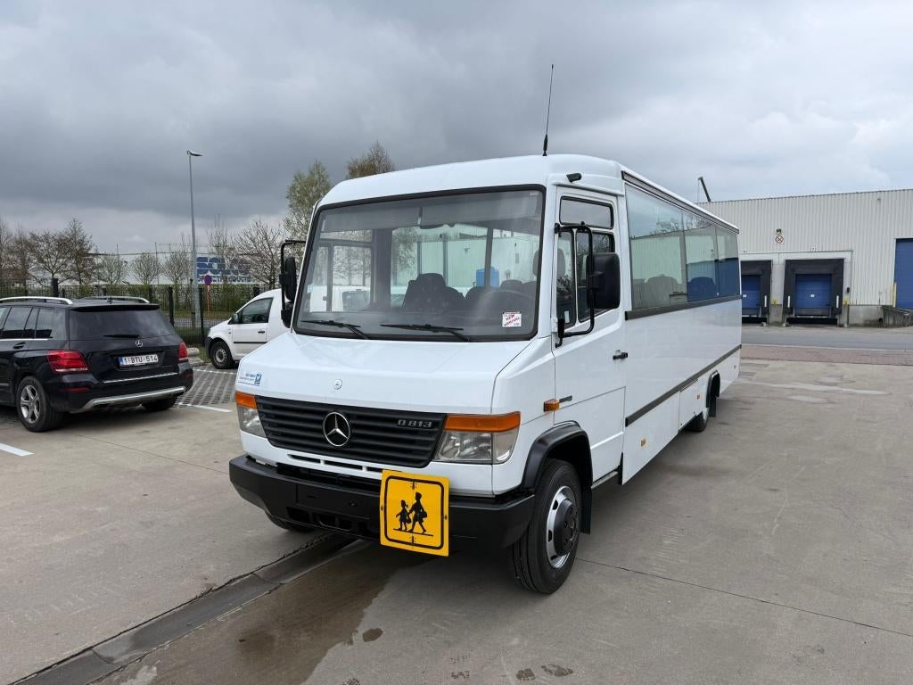 Mercedes-Benz Vario 813 ROOFTOP AIRCO (Stock ID 41771), Auto's, Euro 5, Stof, Airconditioning, Wit