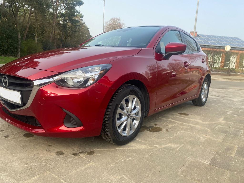 Mazda 2 90pk | Camera + Nav | 90.000km | Gekeurd, Auto's, 4 cilinders, 1081 kg, Leder en Stof, 5 deurs