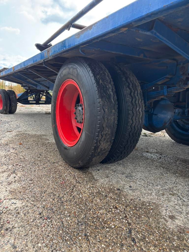 Platte wagen, Ophalen