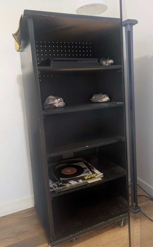 Meuble Hi-Fi Vintage sur roulettes, Enlèvement