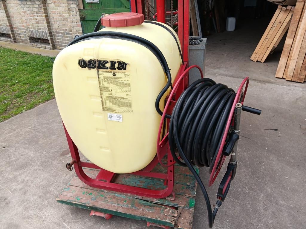 Hardi, joskin spuitmachine, Enlèvement