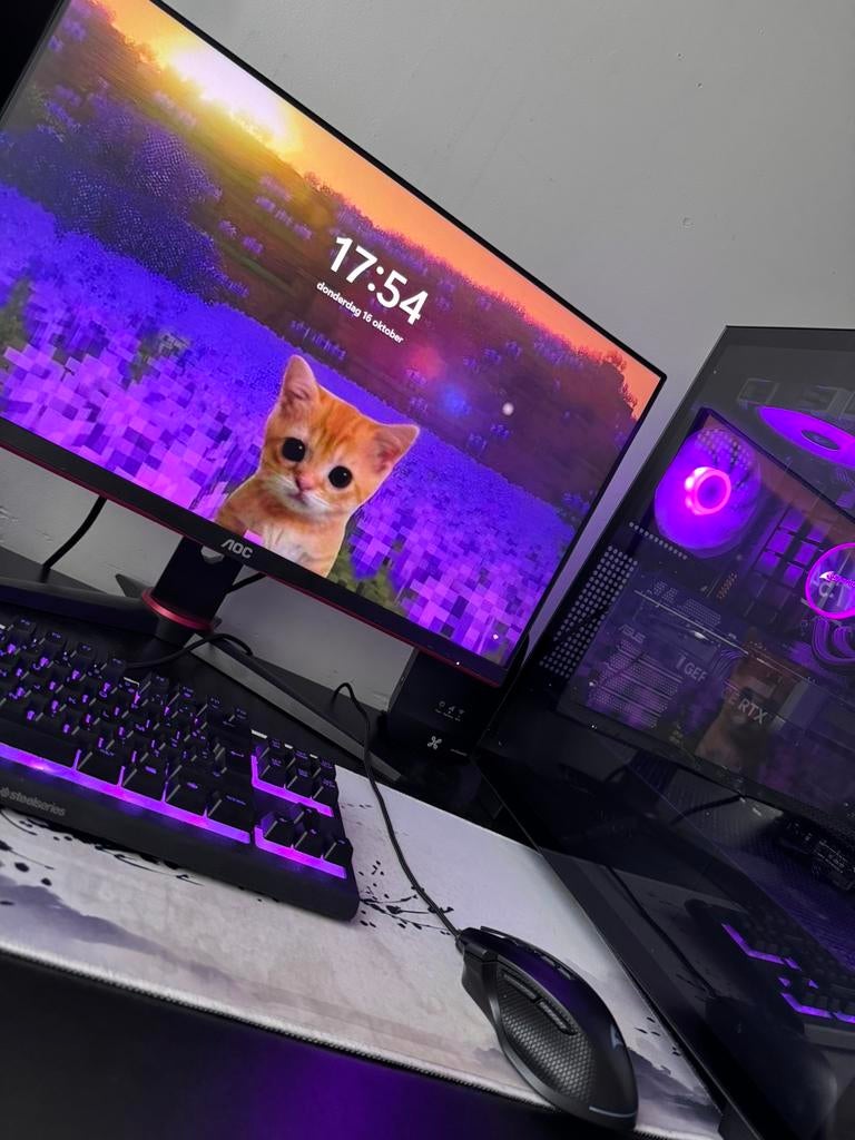 Gaming setup, Computers en Software, Ophalen, Zo goed als nieuw, Gaming