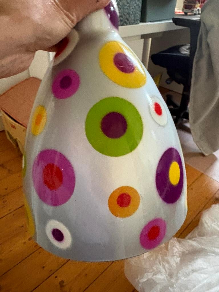 Vintage pylones lamp, Ophalen, Zo goed als nieuw