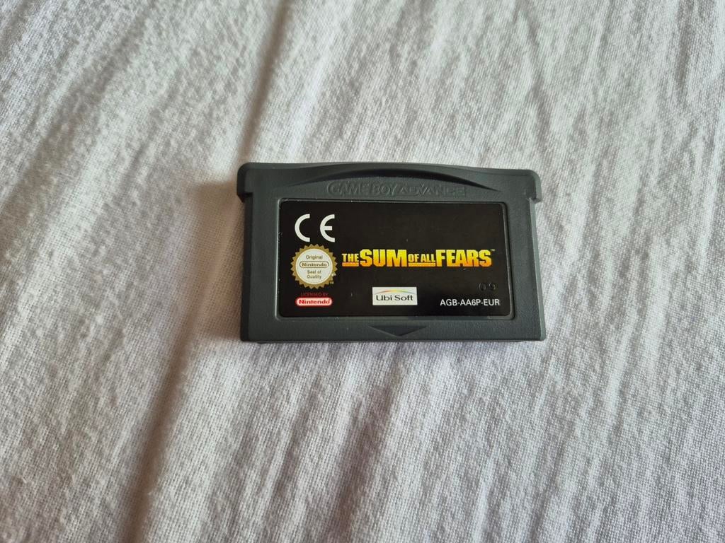 Gameboy advance the sum of all fears werkende staat, Games en Spelcomputers, Ophalen