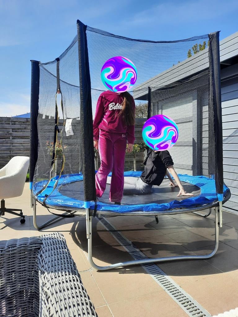 Trampoline, Kinderen en Baby's, Speelgoed | Buiten | Trampolines, Ophalen