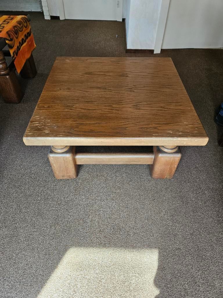 Table d'appoint ancienne en chêne, Antiquités & Art, Enlèvement