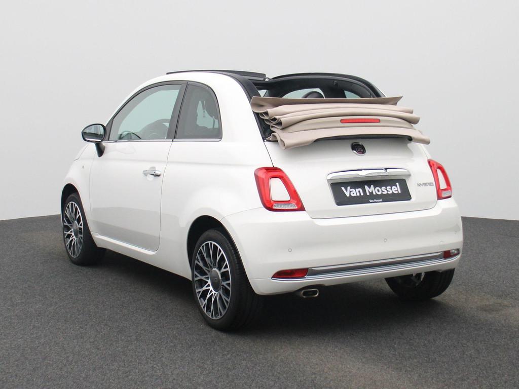 Fiat 500C 1.0 Hybrid 70 Dolcevita, Auto's, Voorwielaandrijving, 4 zetels, Stof, Gebruikt